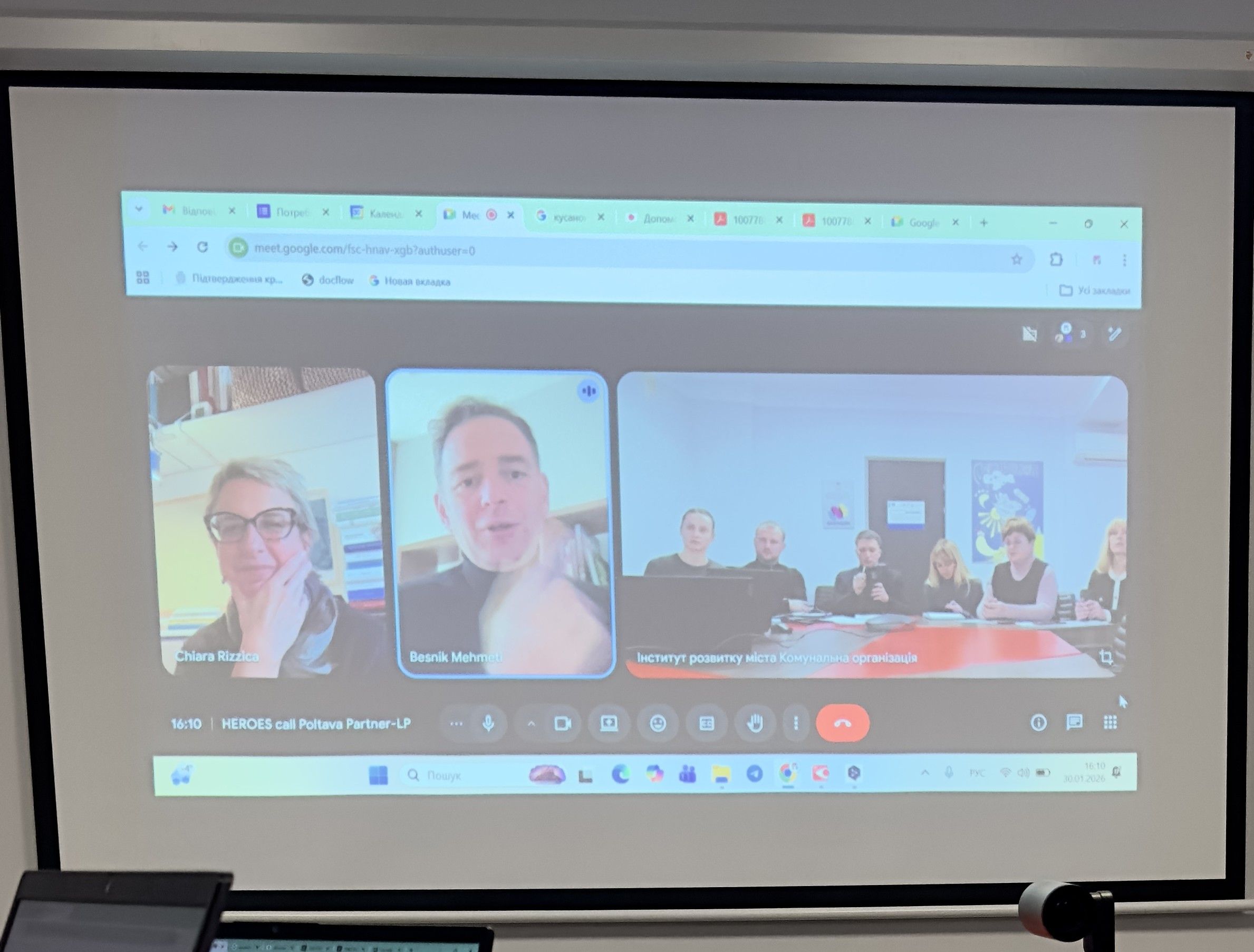 Полтавська міська рада взяла участь у проєкті Interreg HEROES