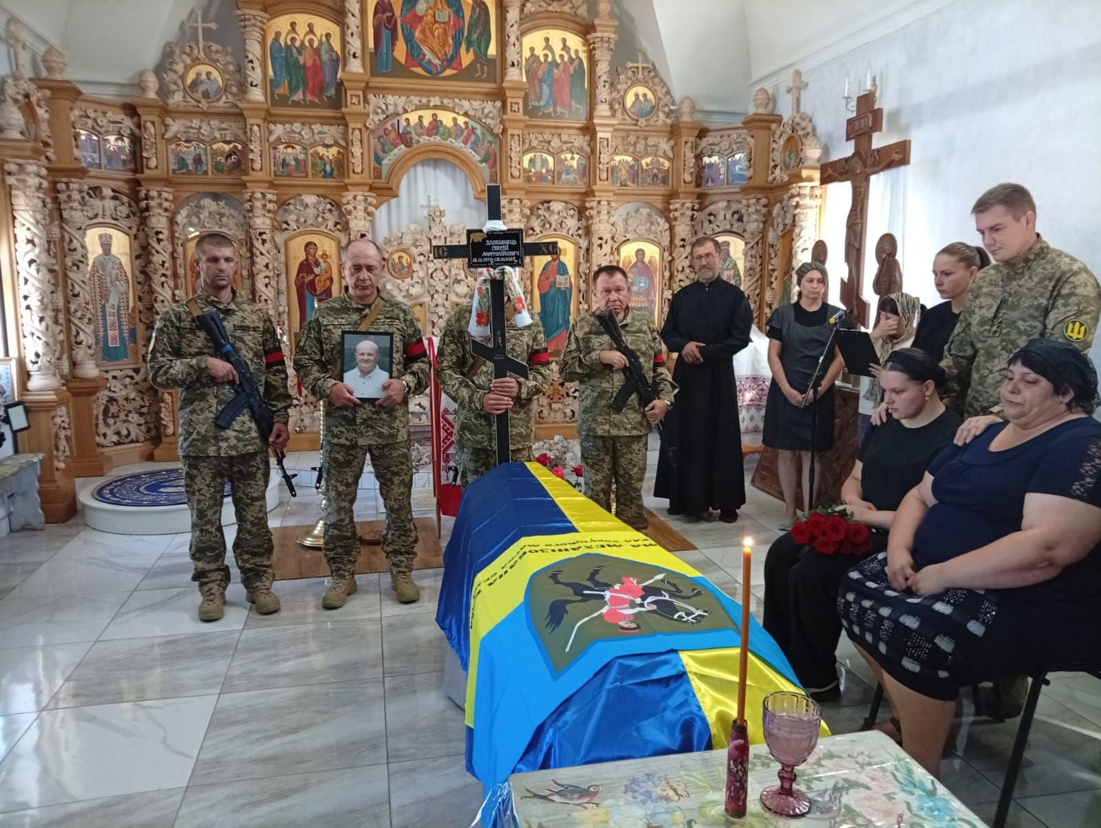 Полтавська громада попрощалась із загиблим захисником України