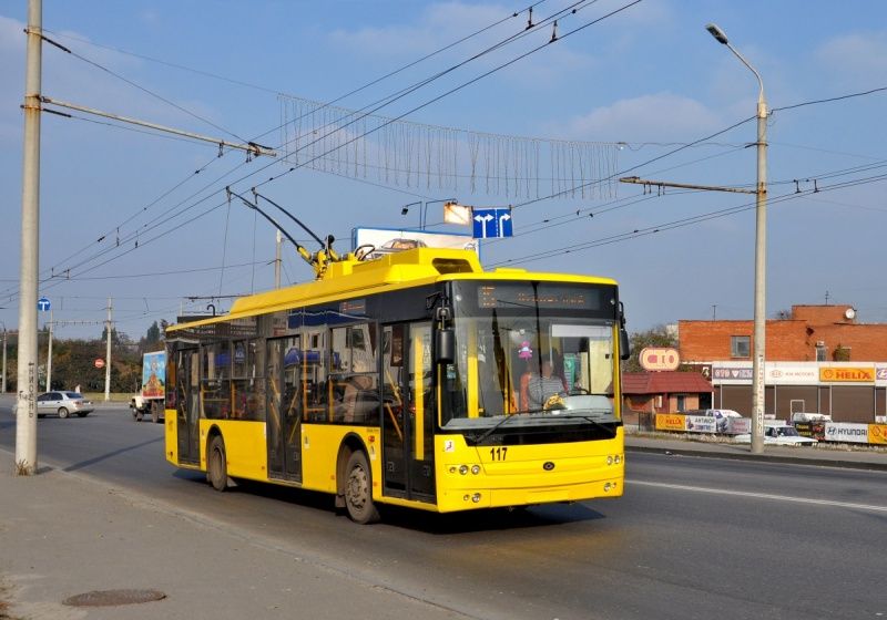 З 13 квітня тимчасово скоротять маршрут курсування тролейбусів до Розсошенців