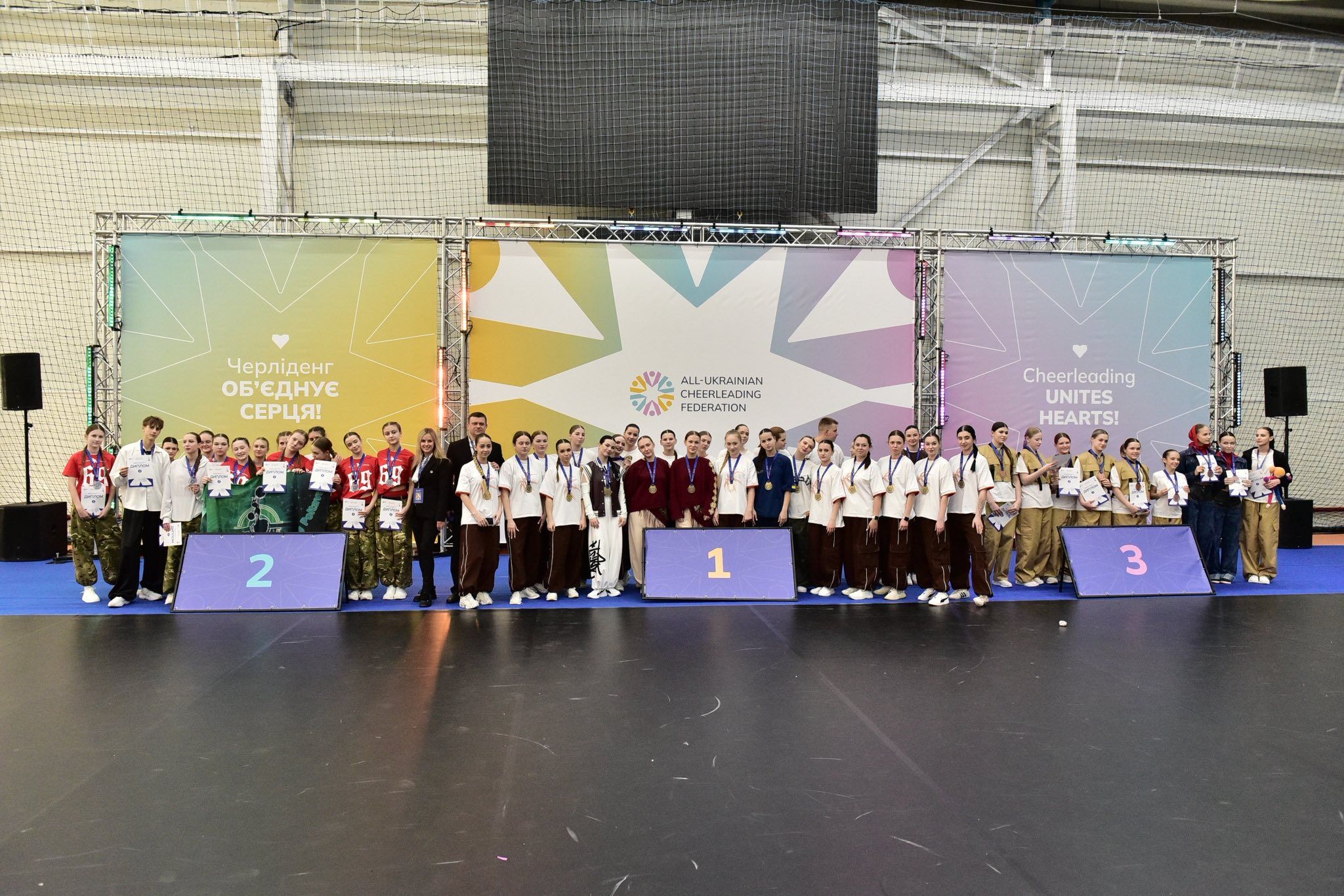 Спортсменки ДЮСШ посіли призові місця на Чемпіонаті України з черліденгу