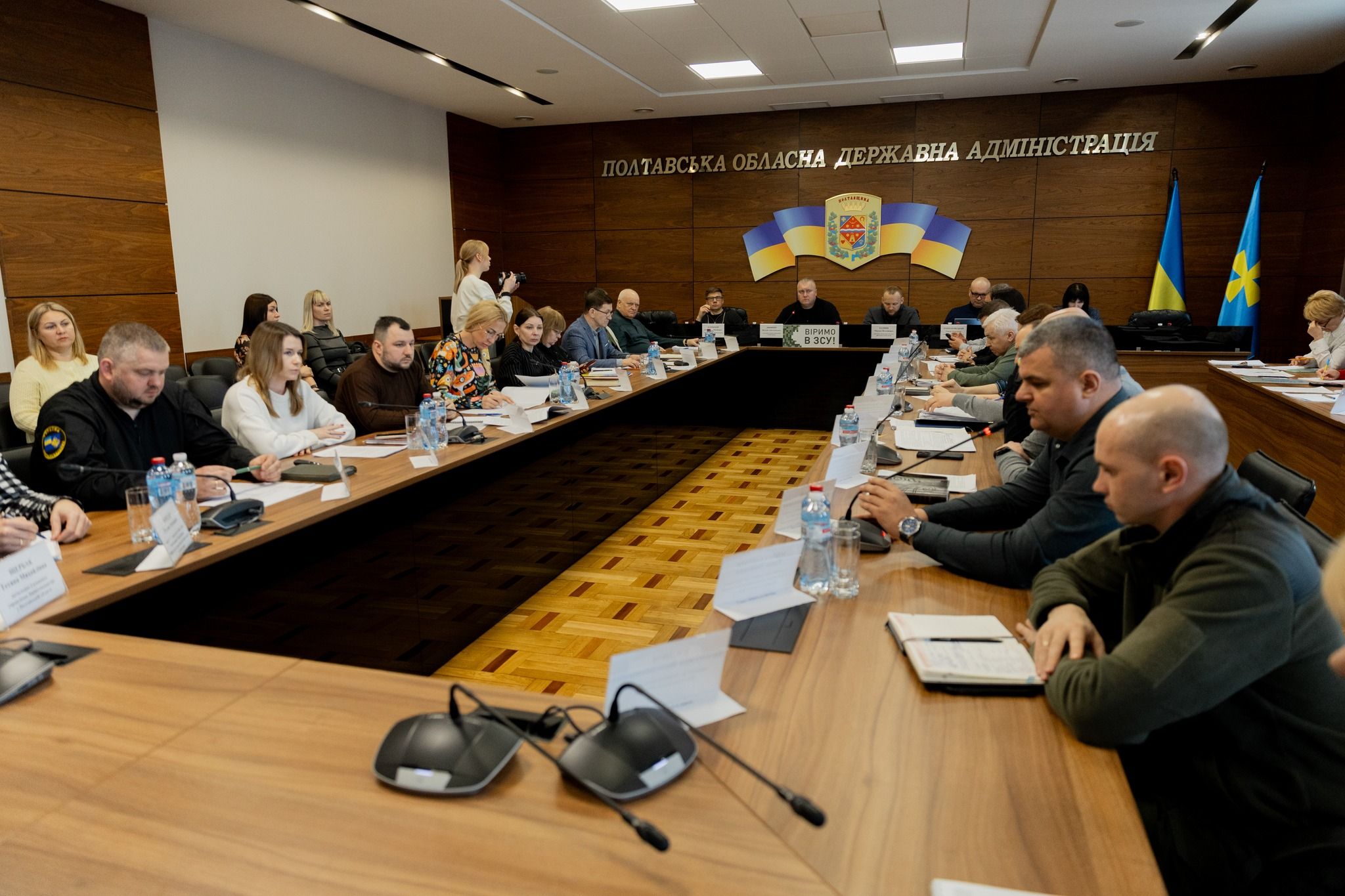 У Полтавській ОВА обговорили стан доріг, інвентаризацію земель та розвиток осередків національного спротиву