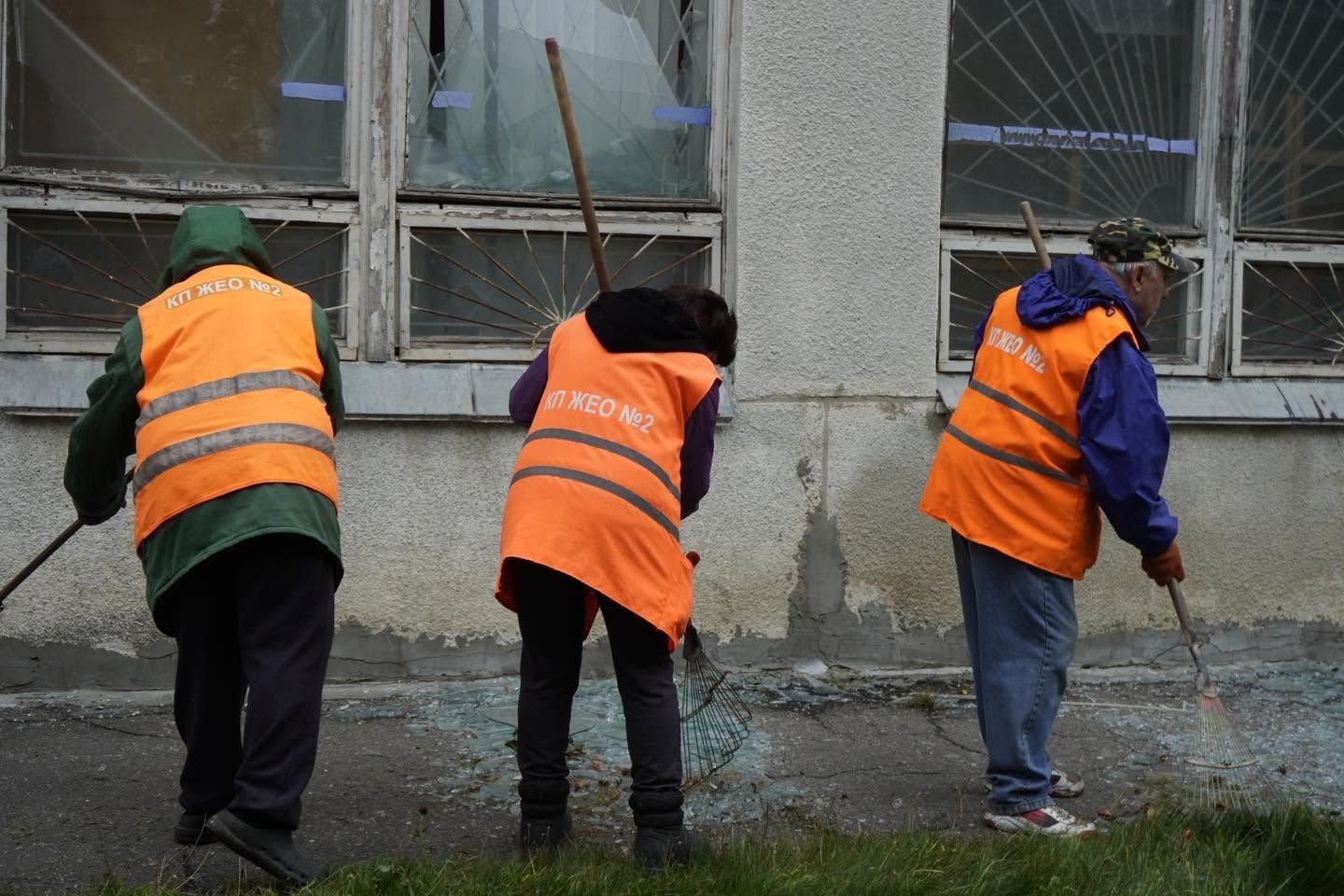 У Полтаві триває ліквідація наслідків російської атаки
