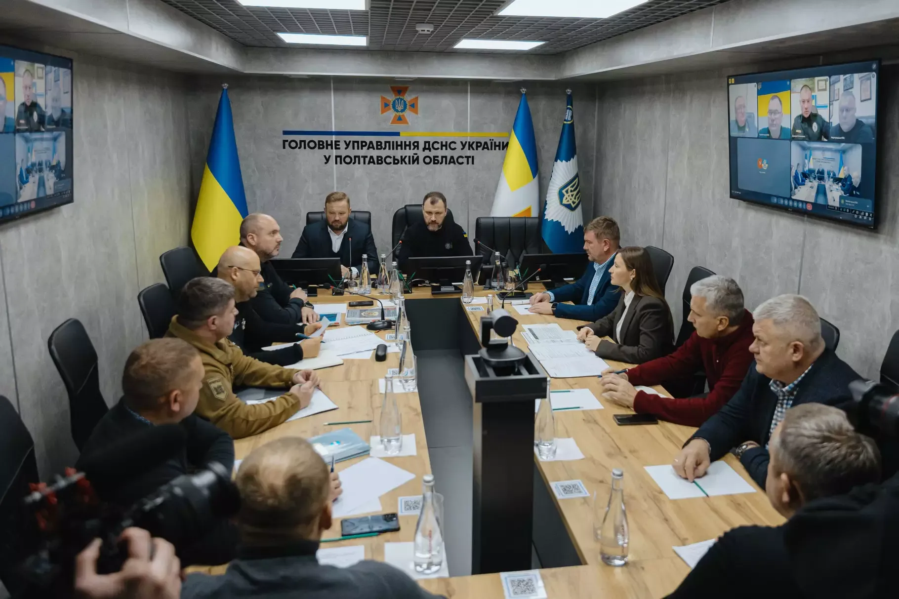 Полтавську громаду з робочим візитом відвідав Міністр внутрішніх справ України Ігор Клименко