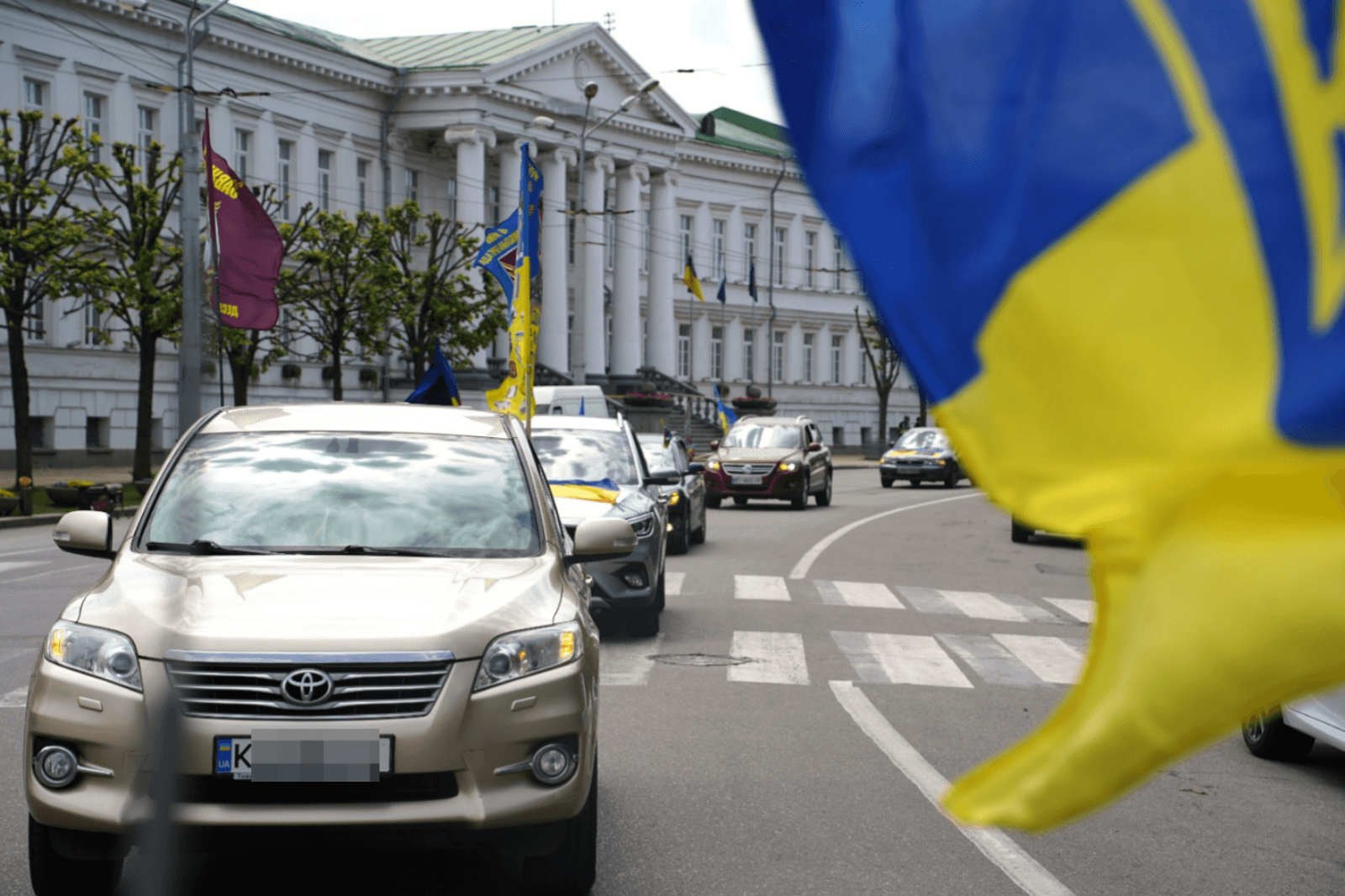 У Полтаві провели автопробіг імені Героїв України