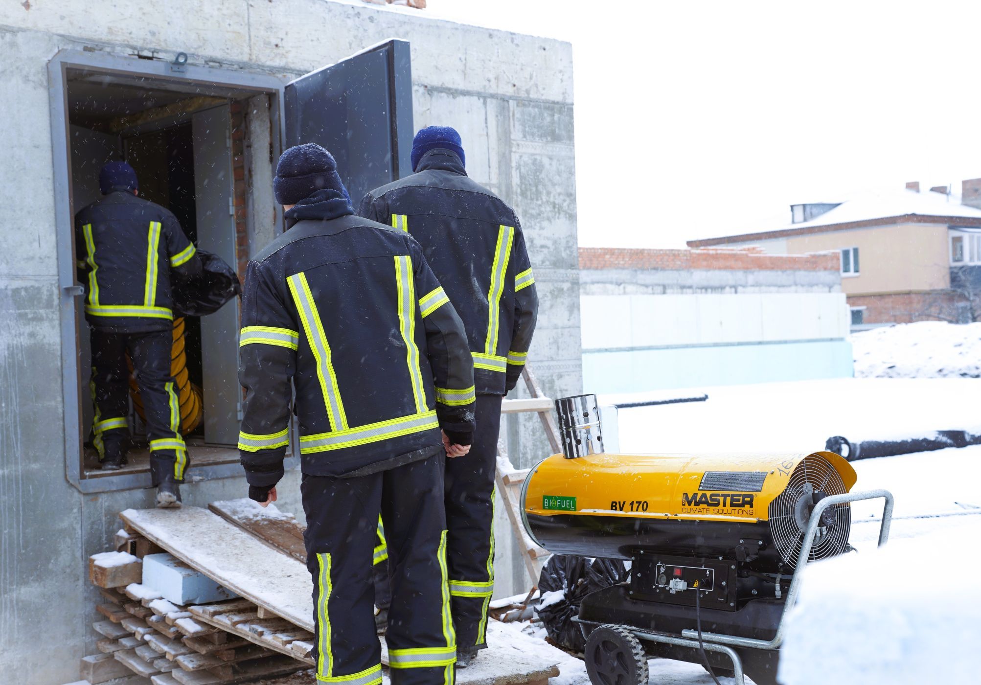 У Полтаві провели тренування з розгортання теплового пункту 