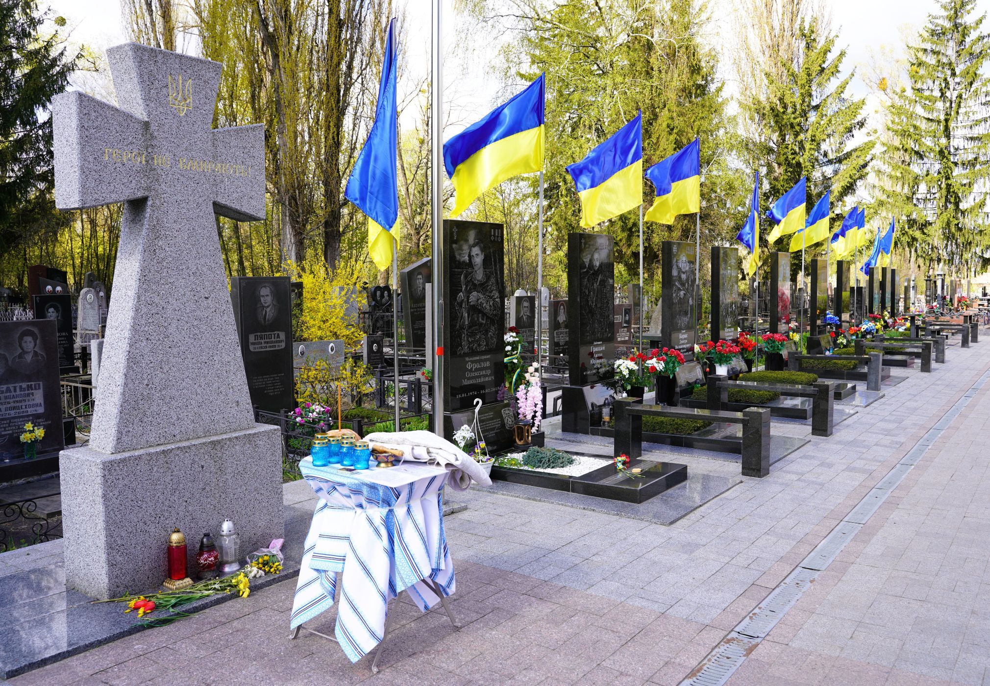 У Полтаві провели панахиди за полеглими захисниками України