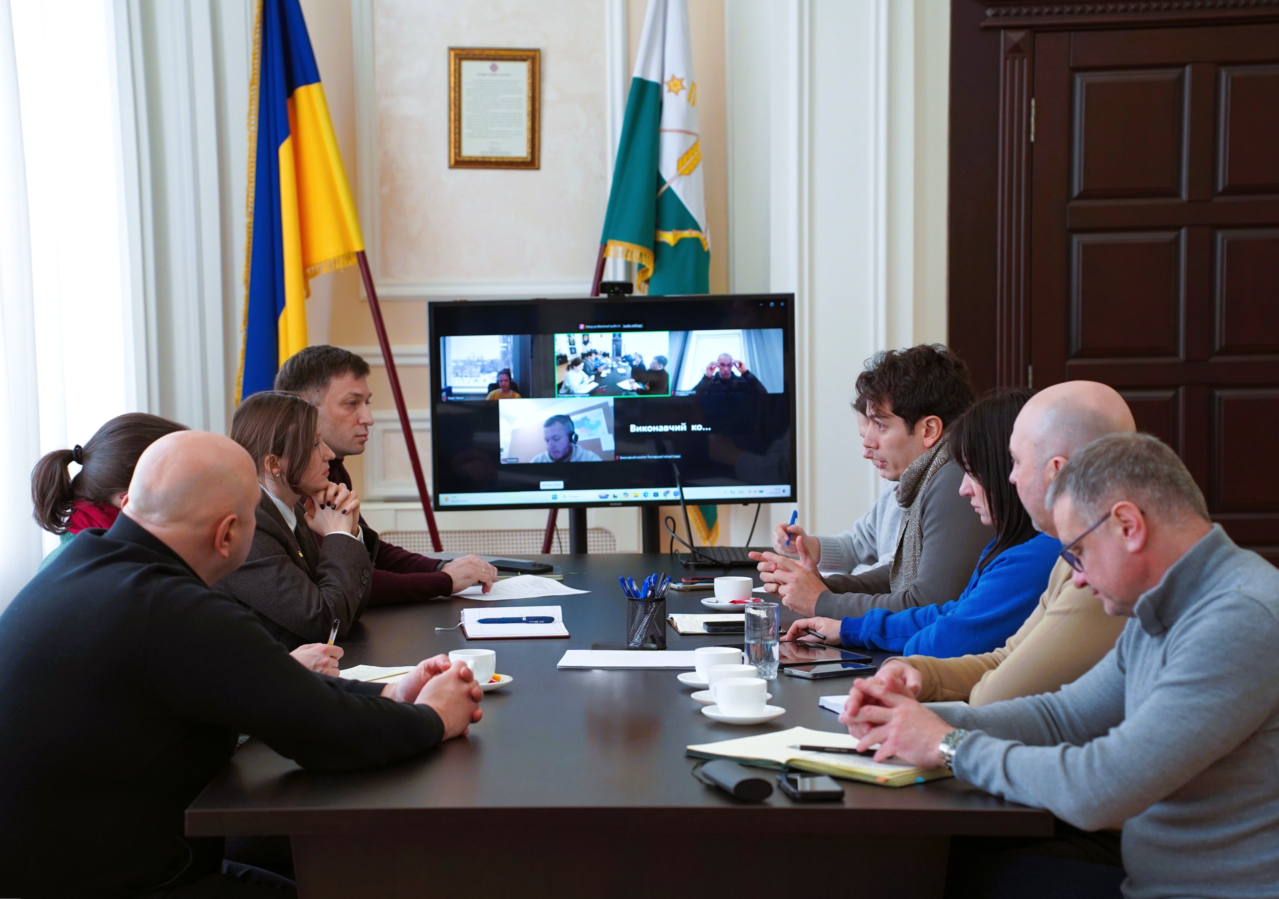 У Полтаві триває будівництво багатоквартирного будинку для ВПО