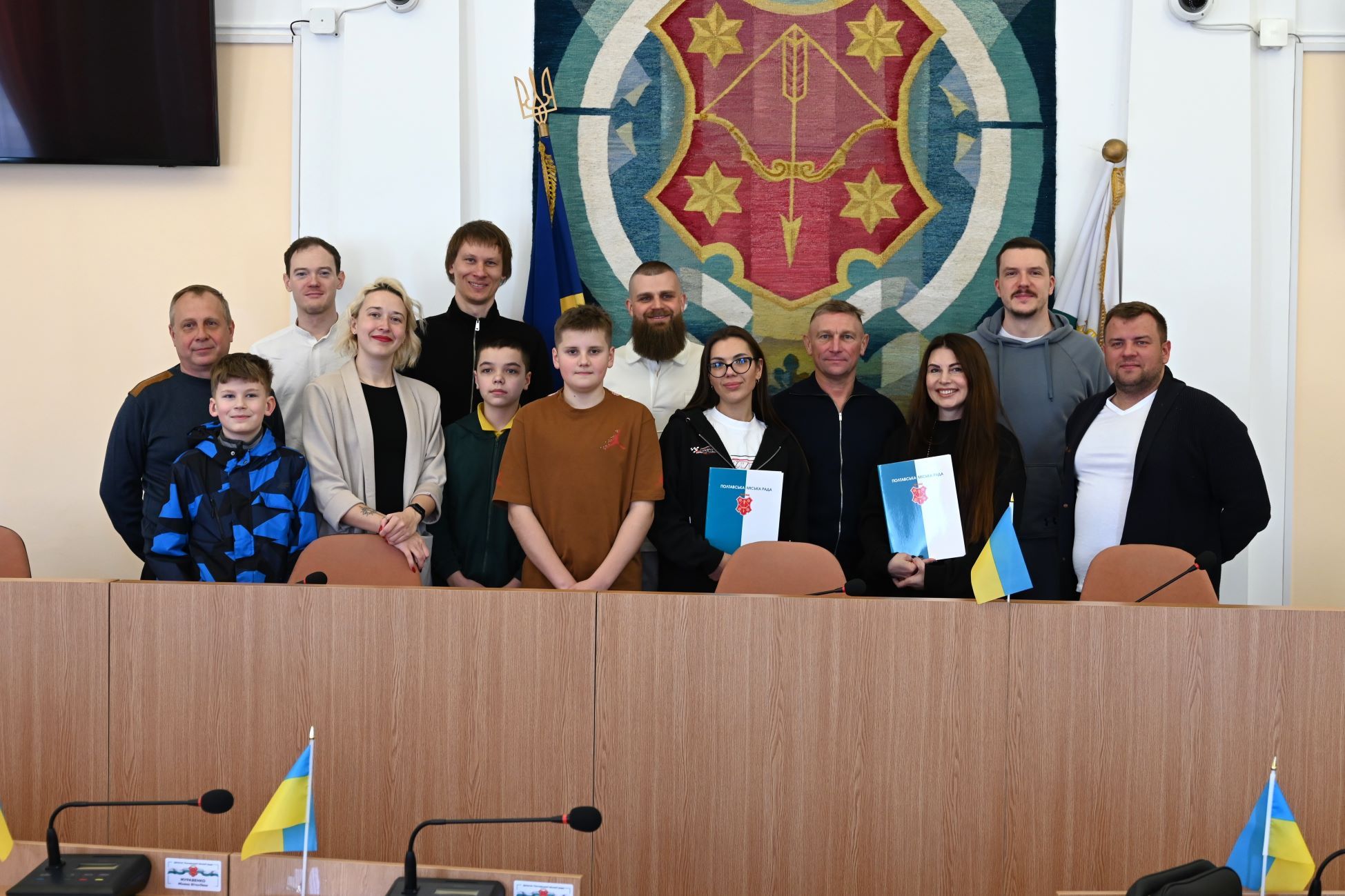 У Полтаві відзначили учасників команди СТК «Лтава» ім. В. Черниша