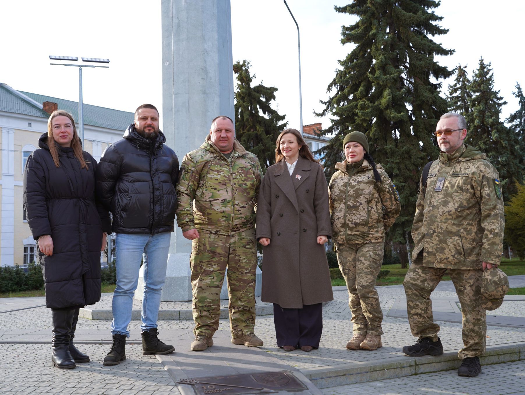 У Полтаві встановили пам’ятний знак на честь 10-го армійського корпусу