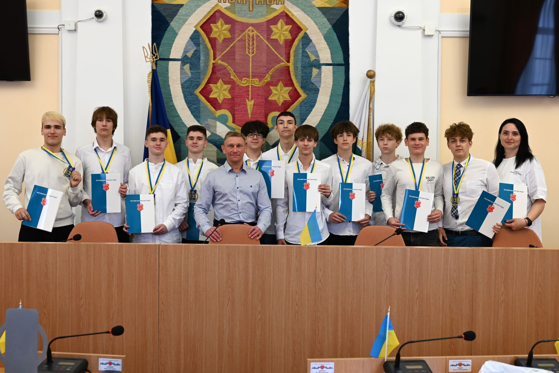 Відзначили волейболістів за високі досягнення на Чемпіонаті України