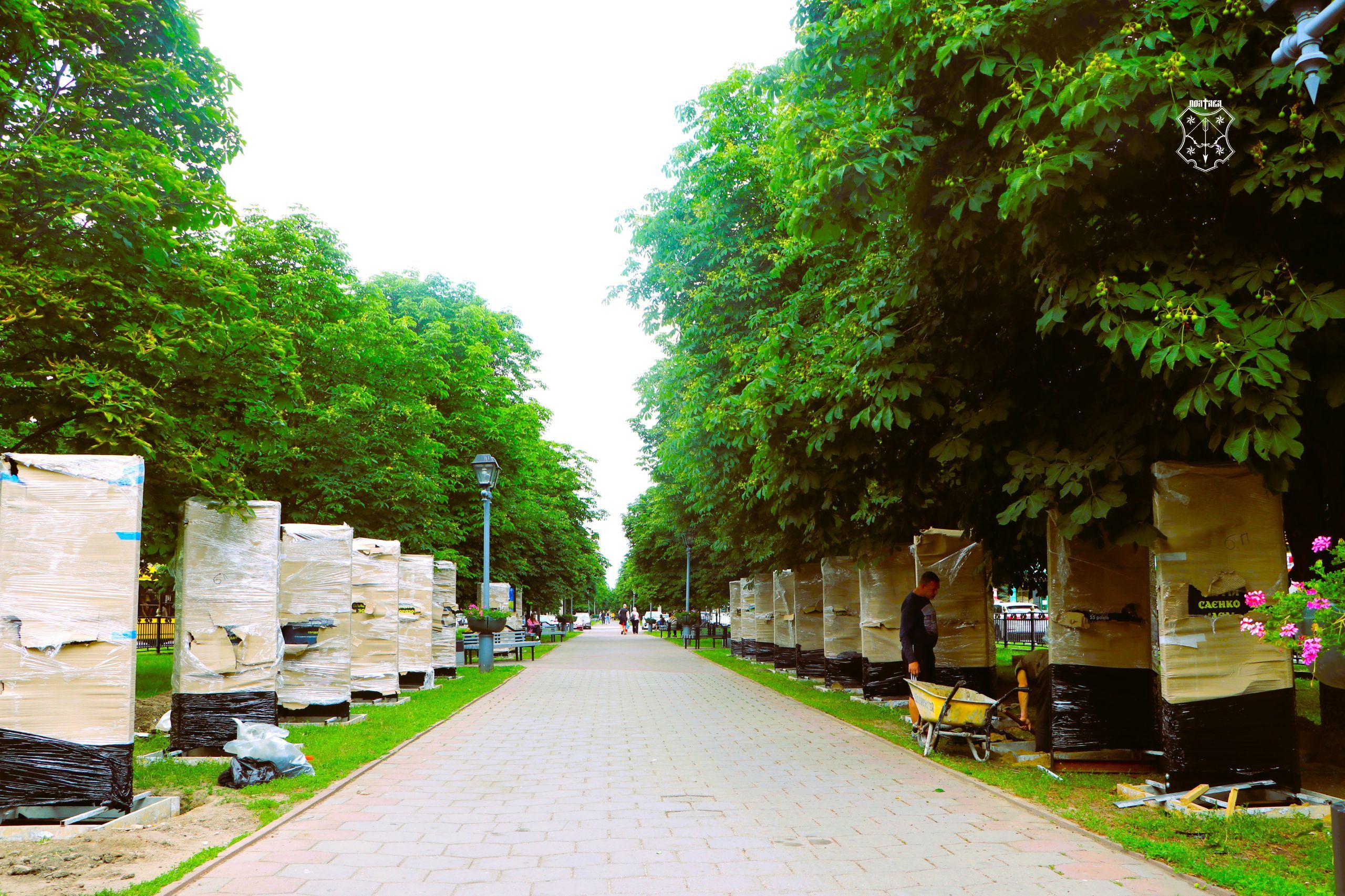 На Алеї Героїв встановлять ще 55 щитів