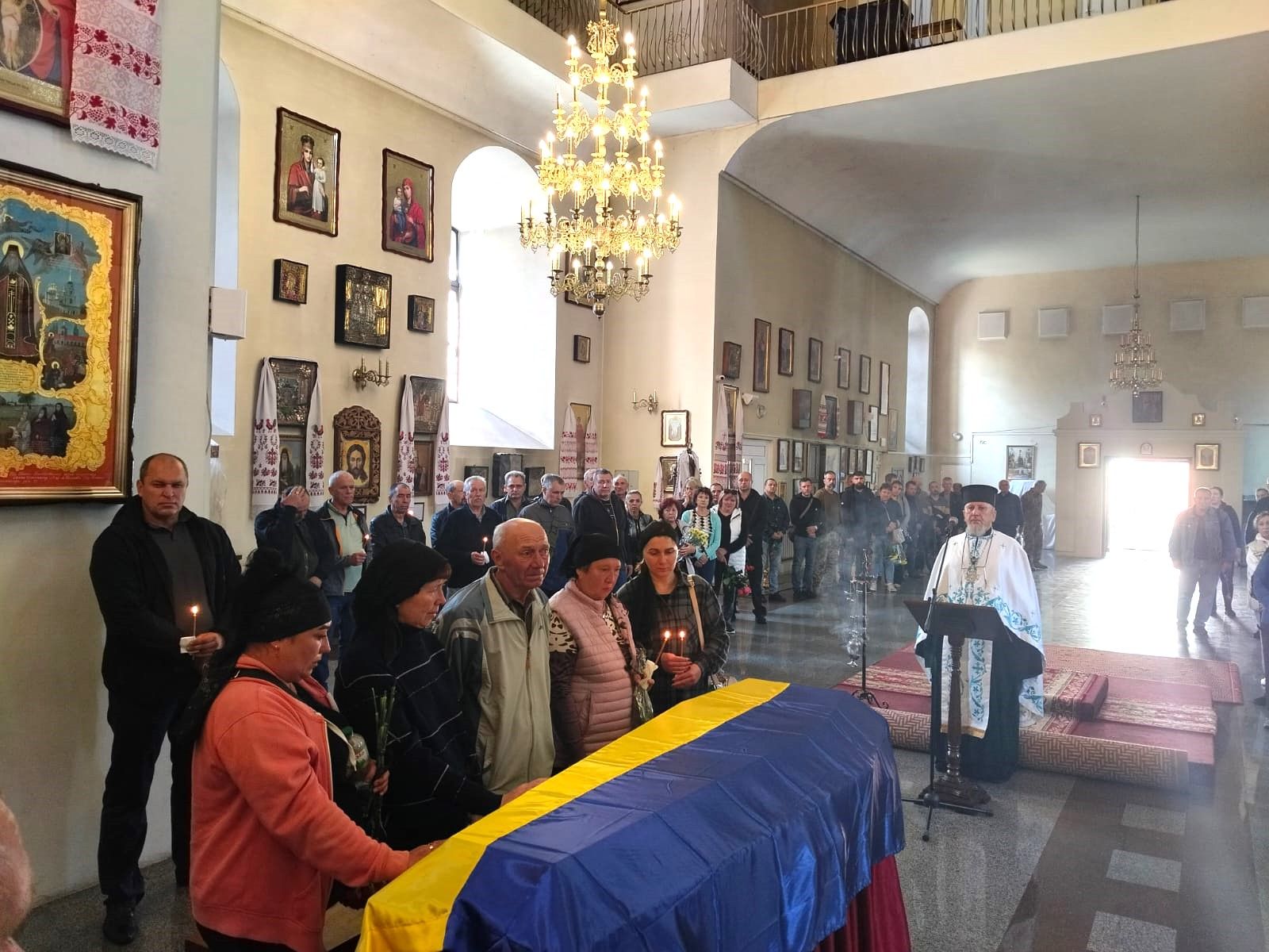 Полтавська громада провела в останню дорогу загиблого захисника України