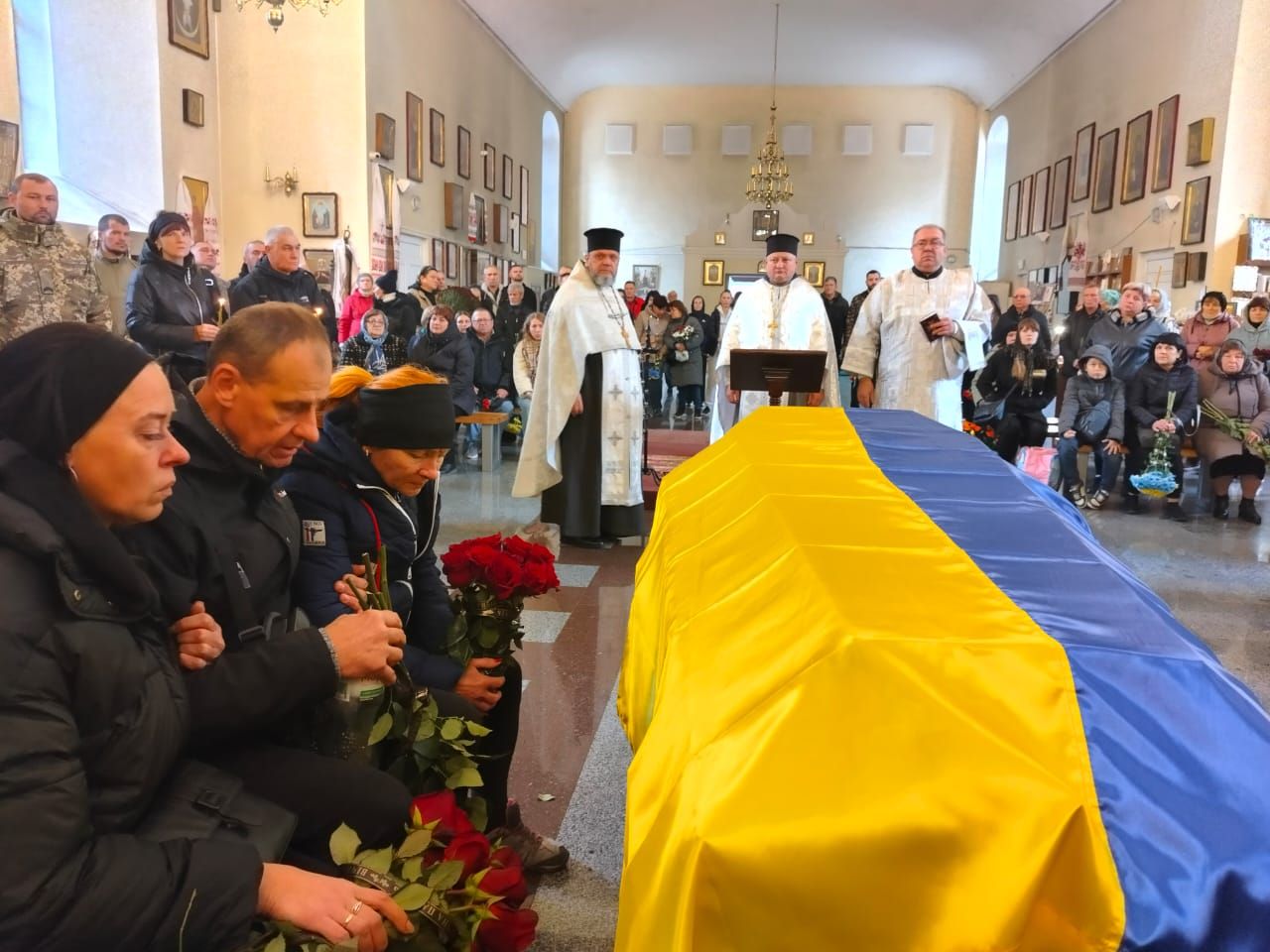 Полтавська громада попрощалась із загиблим захисником України