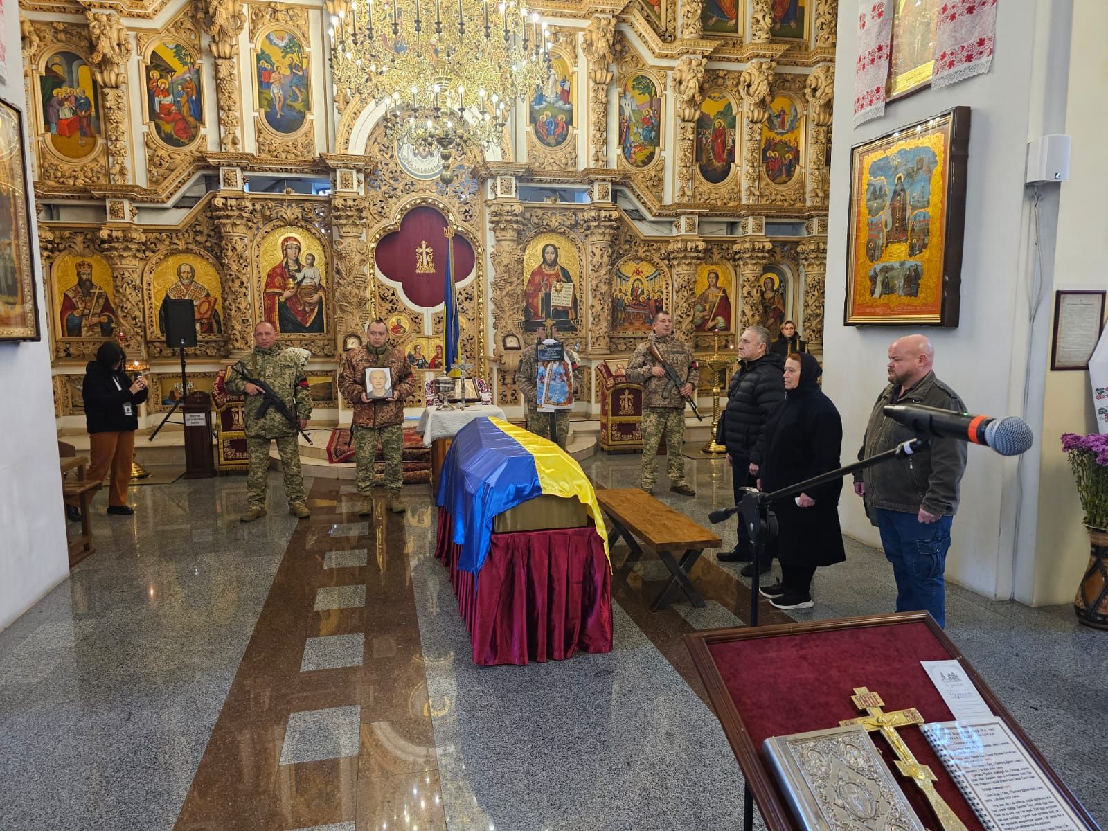 Полтавська громада попрощалась із загиблим захисником України