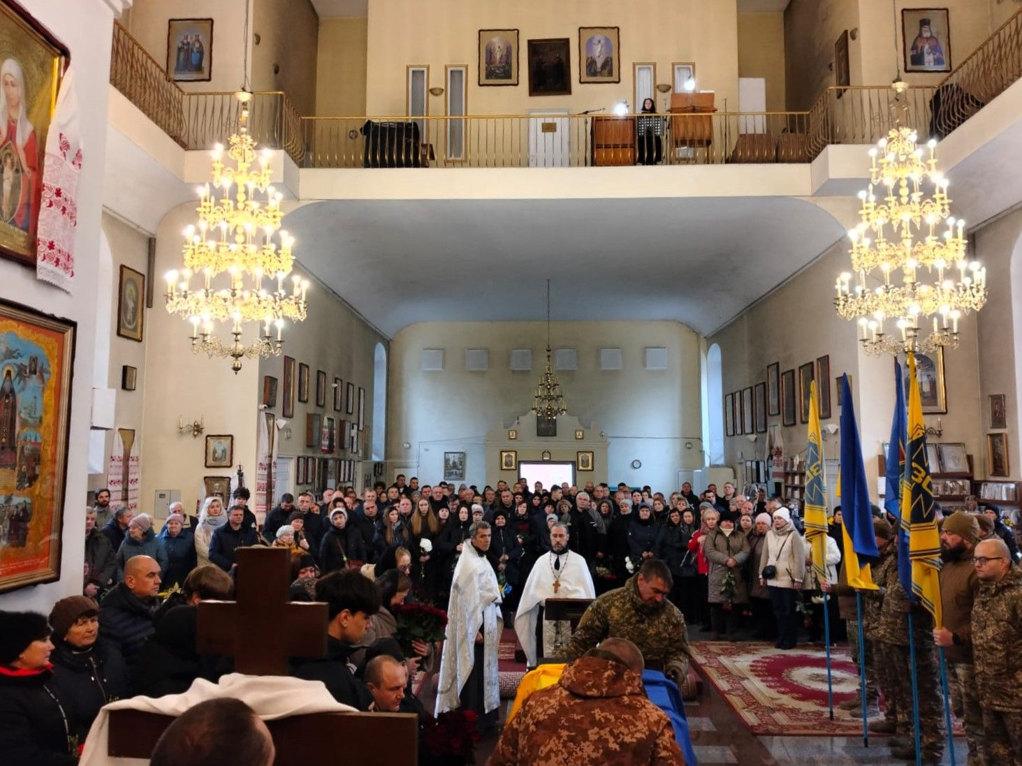 Полтавська громада попрощалась із загиблим захисником України