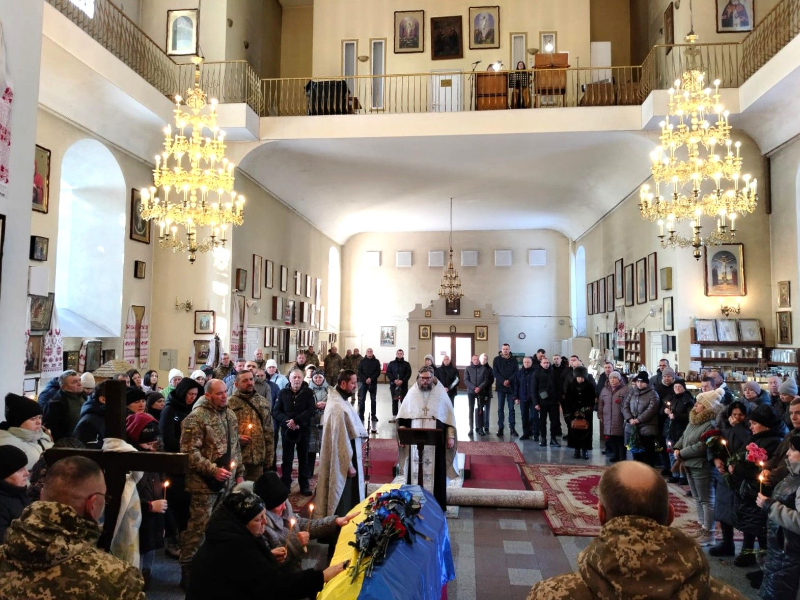 Полтавська громада попрощалась із загиблим захисником України