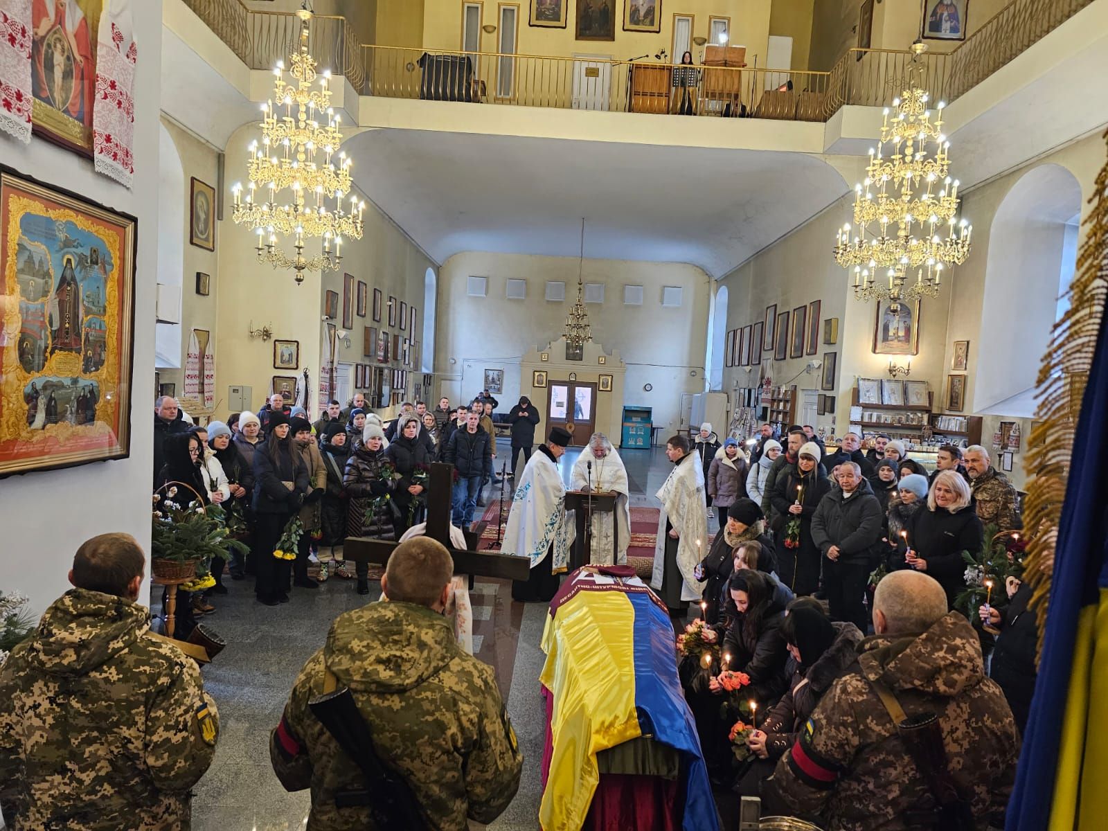 Полтавська громада попрощалась із загиблим захисником України