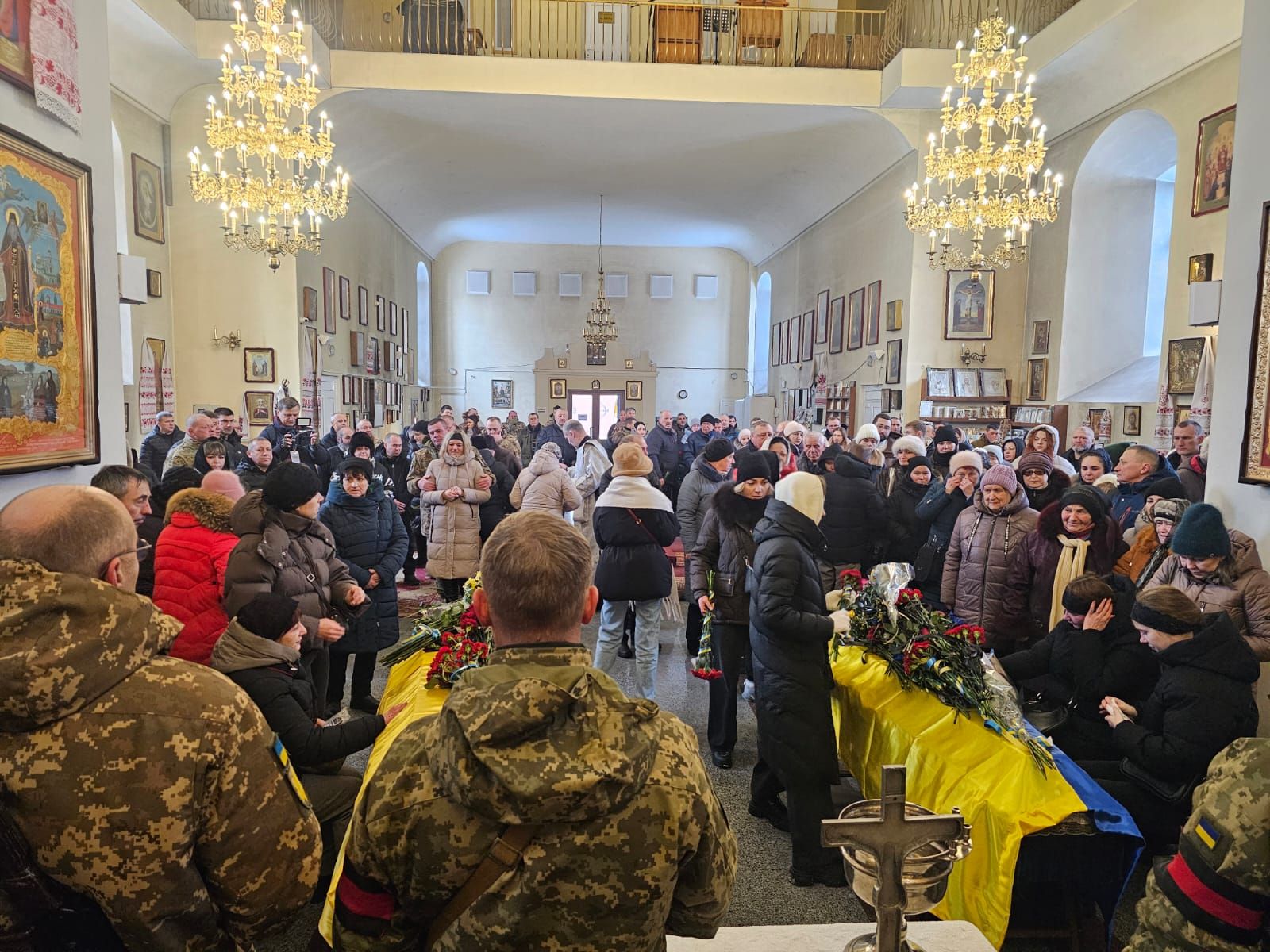 Полтавська громада попрощалась із загиблими захисниками України