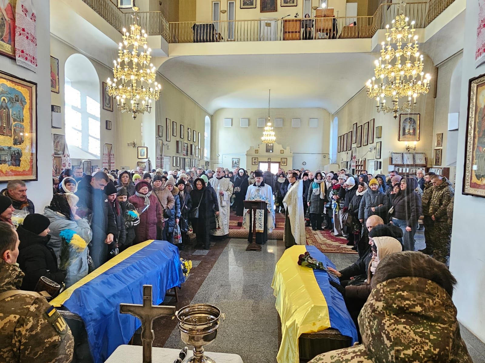 Полтавська громада попрощалась із загиблими захисниками України