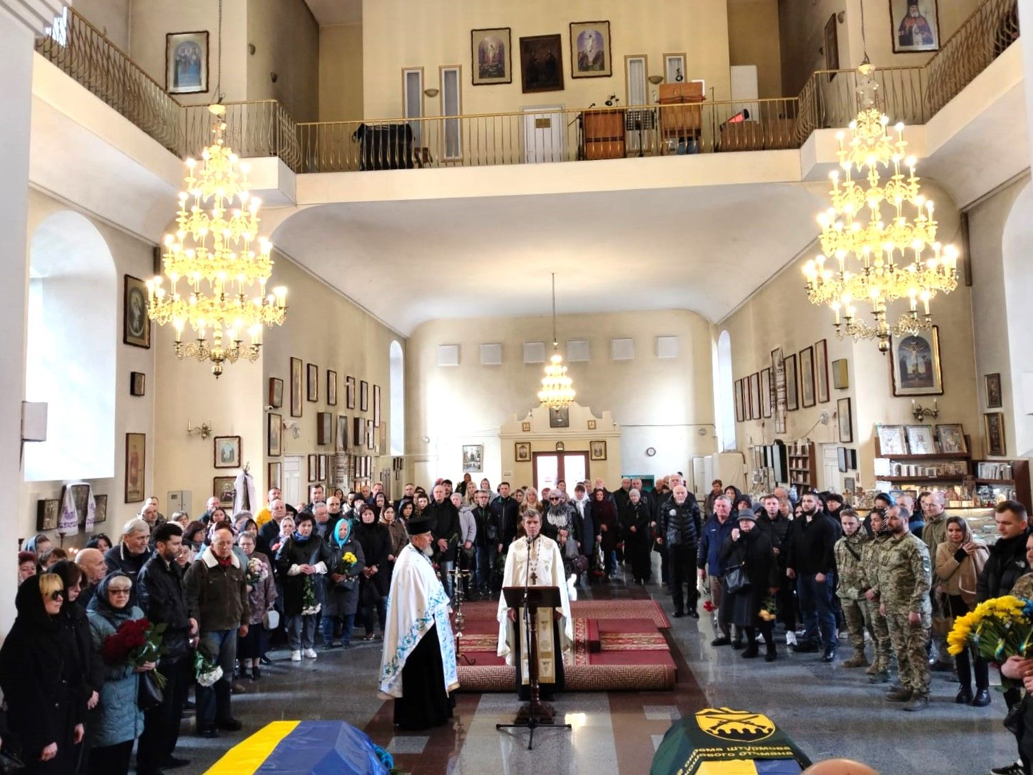 Полтавська громада попрощалась із загиблими захисниками України