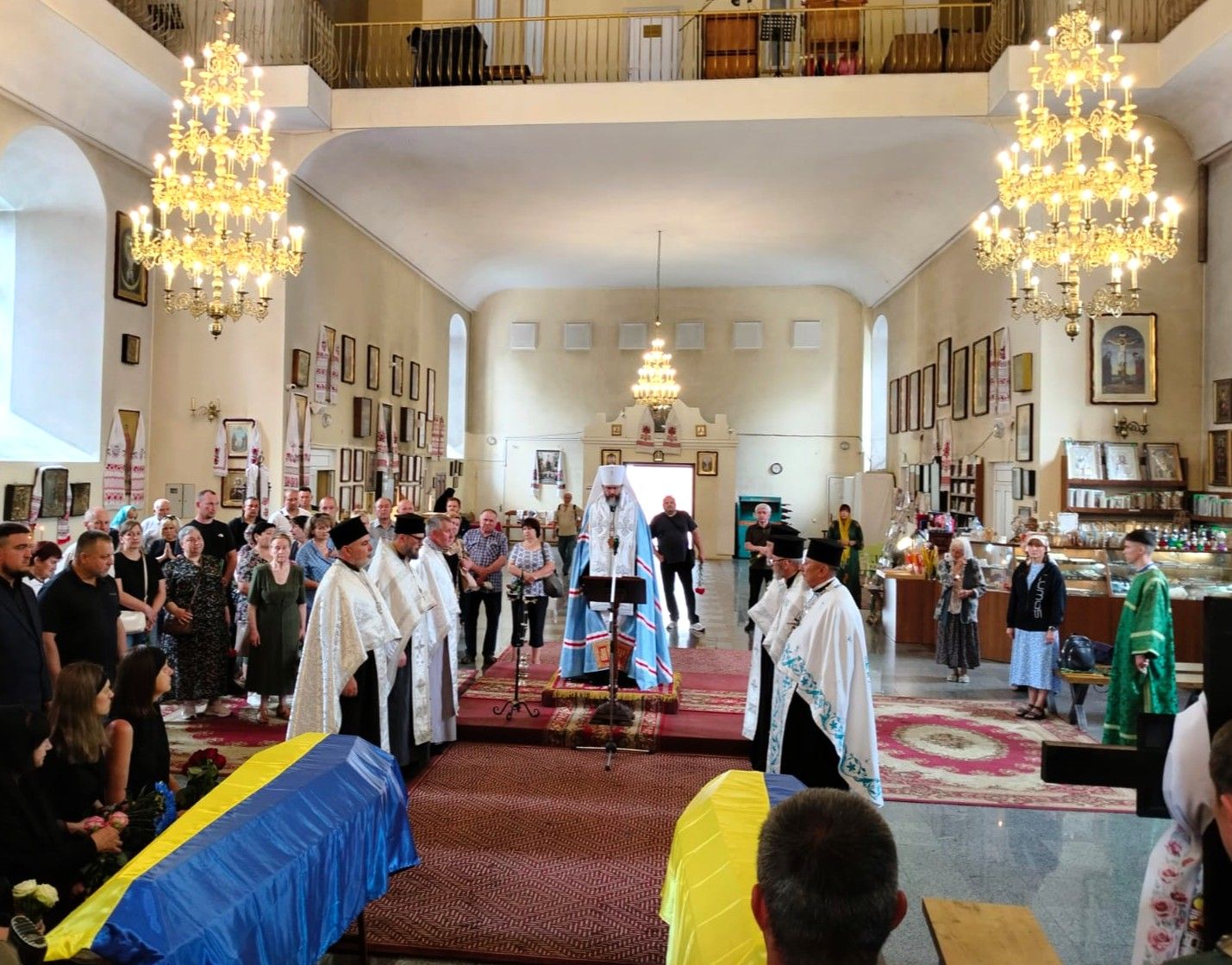 Полтавська громада попрощалась із загиблими захисниками України