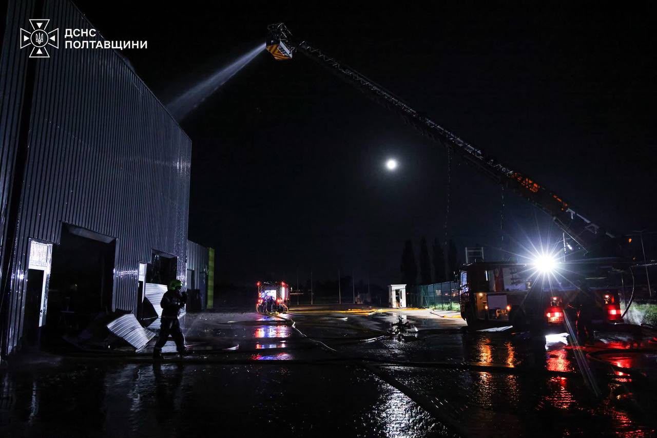 рф вчергове атакувала Полтавську громаду БпЛА
