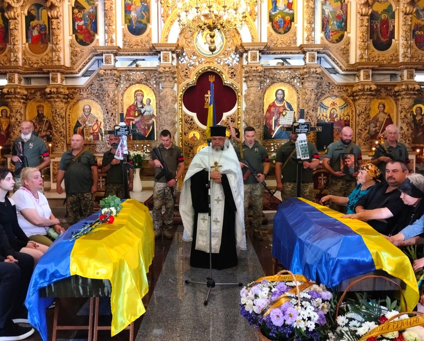 Полтавська громада попрощалась із загиблими захисниками України