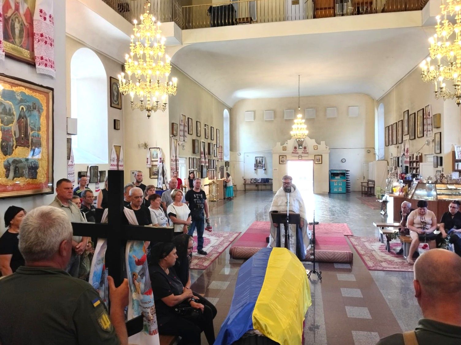 Полтавська громада попрощалась із загиблим захисником України