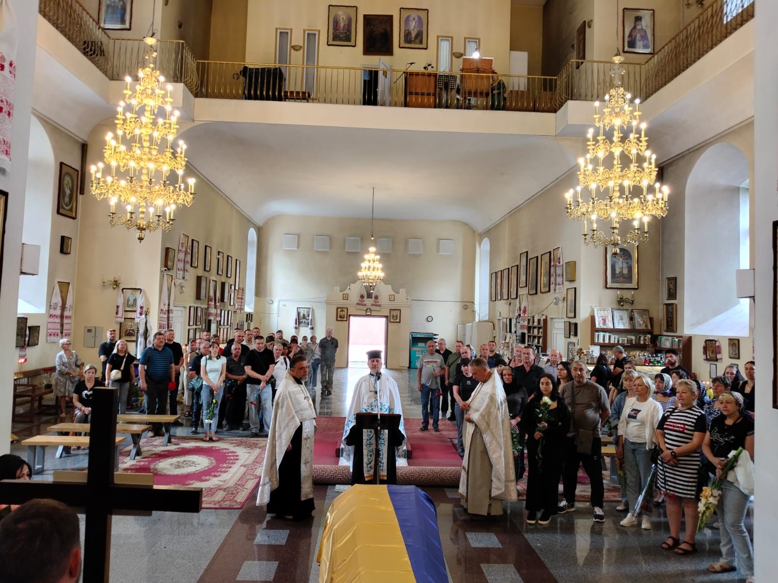 Полтавська громада попрощалась із загиблим захисником України
