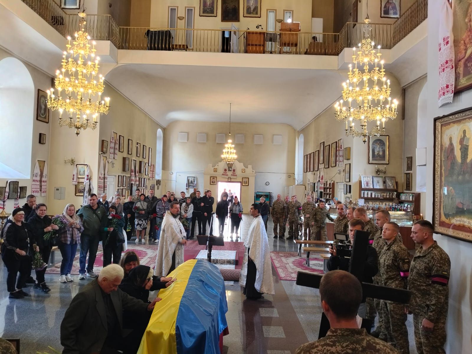 Полтавська громада попрощалась із загиблим захисником України