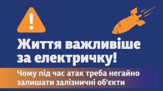 Рекомендовані дії при перебуванні на станції/платформі у разі оголошення повітряної тривоги