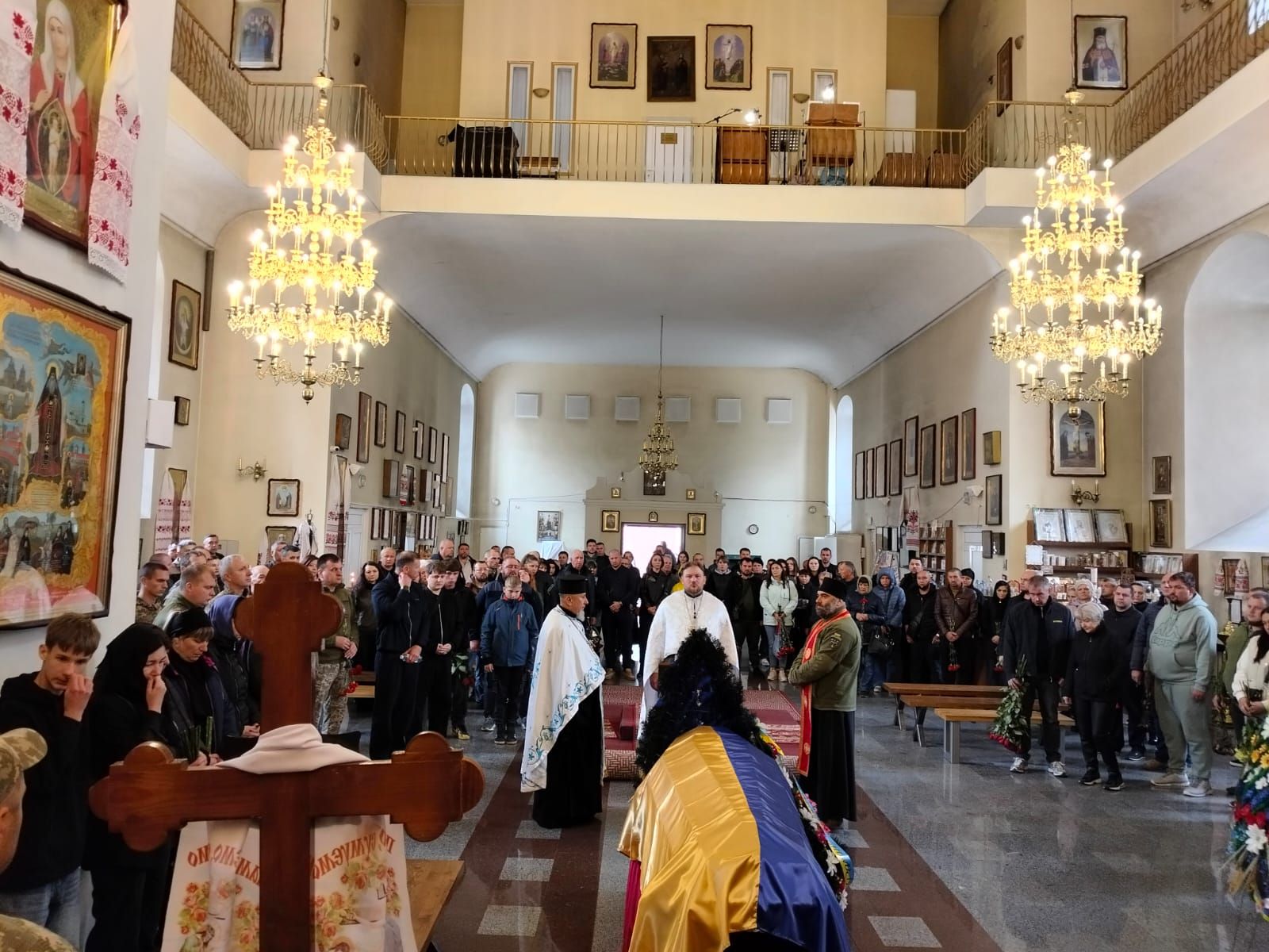 Полтавська громада провела в останню дорогу загиблого захисника України