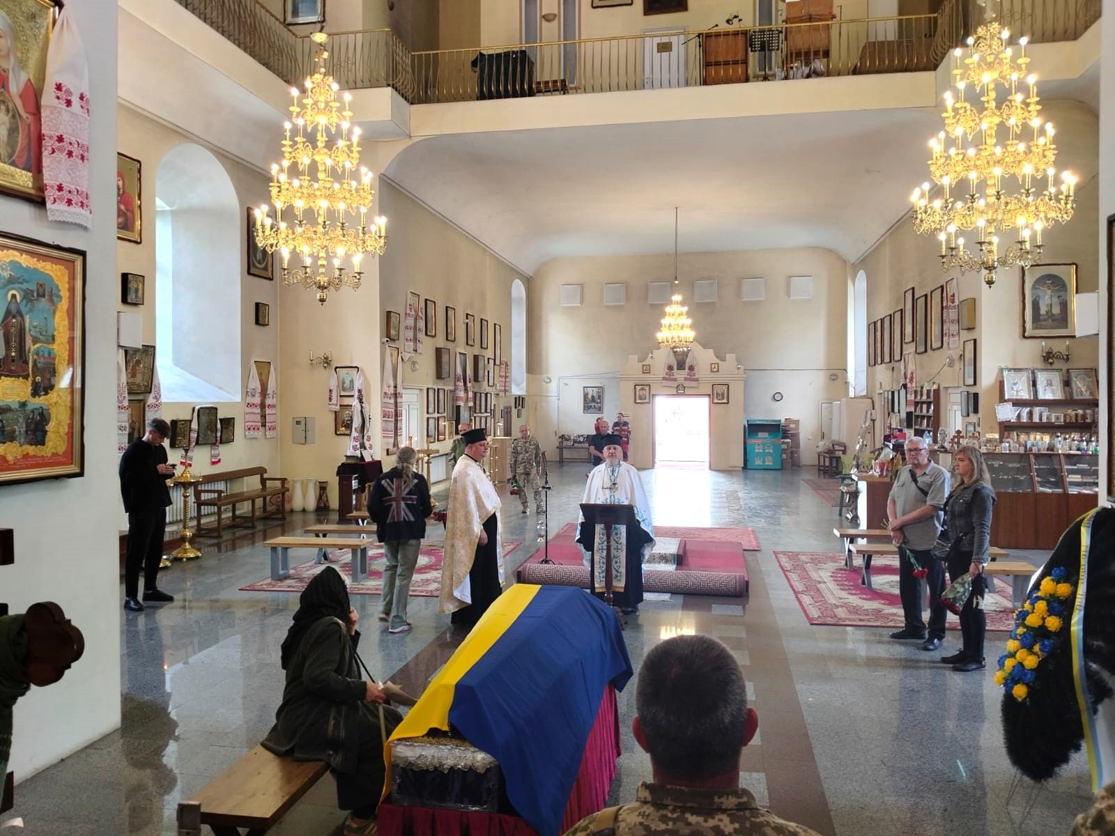 Полтавська громада попрощалась із загиблим захисником України