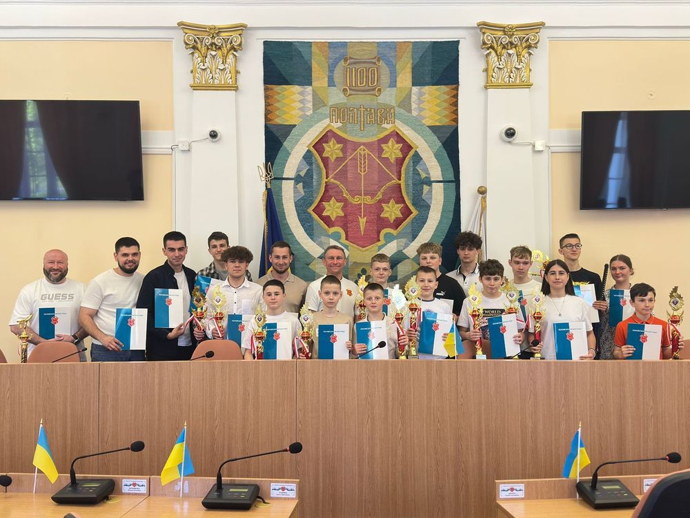 У Полтаві відзначили переможців та призерів Чемпіонату Світу з кіокушин карате