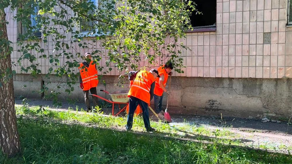 Триває ліквідація наслідків російського обстрілу Полтави 20 червня