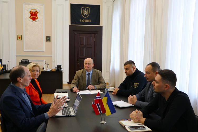 У Полтаві обговорили можливість реалізації спільних проєктів з Норвегією
